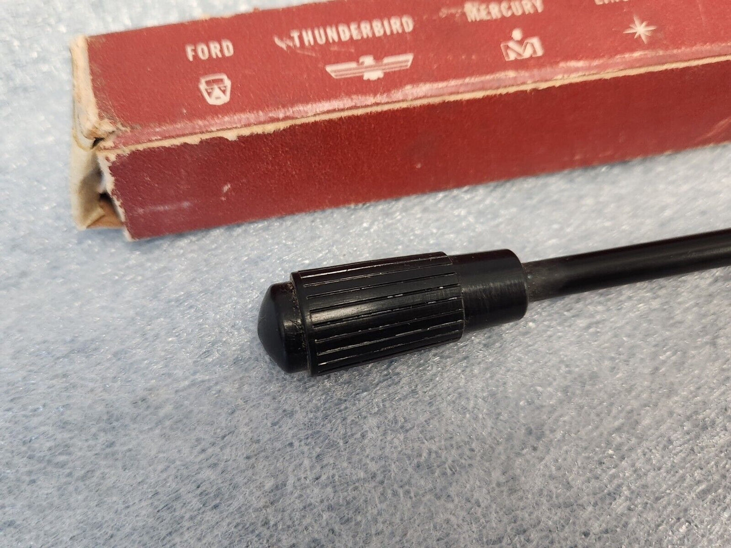 NOS OEM 1957 FORD Black Turn Signal Lever Arm GENUINE FOMOCO