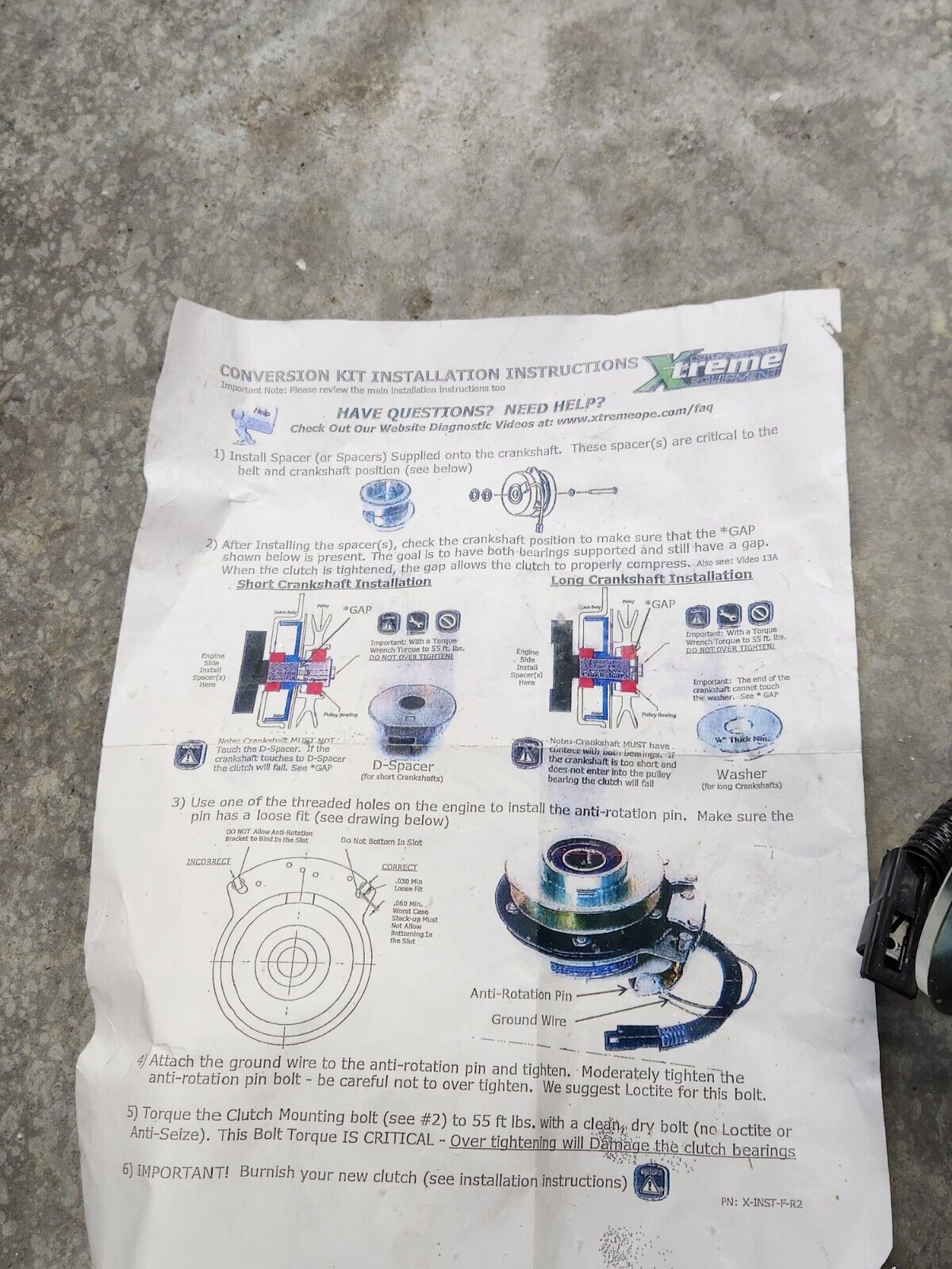 NEW Genuine PTO Clutch For Ariens 03064500 Xtreme Torque With Bearing