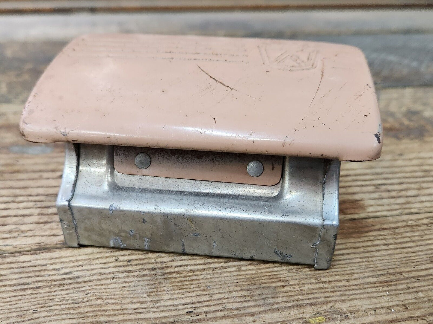 1955 1956 Ford Customline 4 door interior front seat back rest ash tray insert