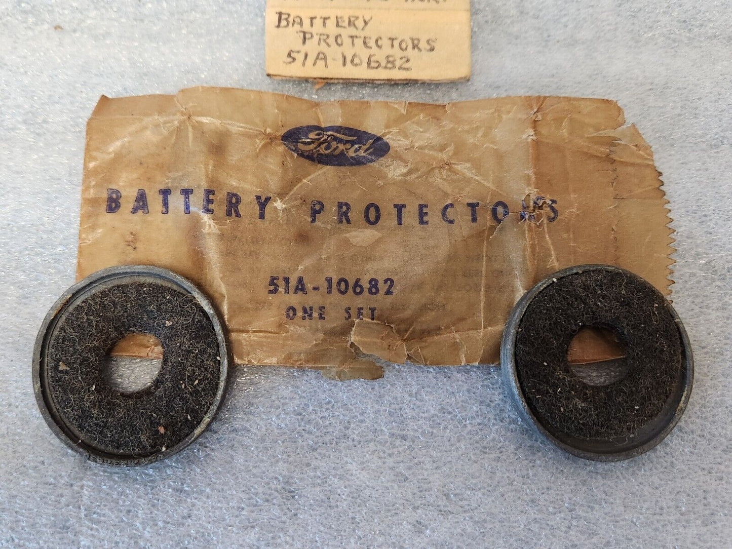 NOS OEM 1928-1948 Ford Mercury Car Truck Battery Protectors  51A-10682