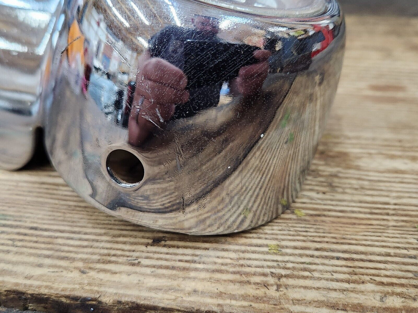 1958 FORD FAIRLANE 500 SKYLINER FRONT GRILLE BAR CENTER GUARD ORNAMENT