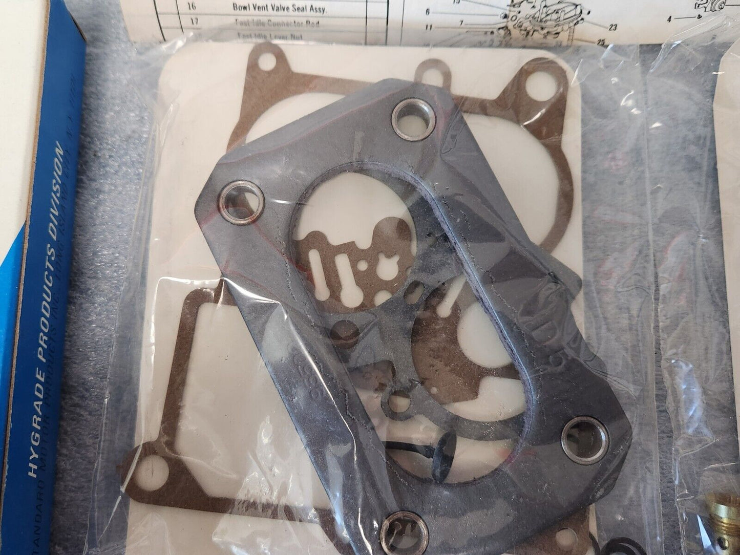 NEW Holley 2210 2 Barrel Carburetor Rebuild Kit 1969-1972 Chevy 68-72 Pontiac