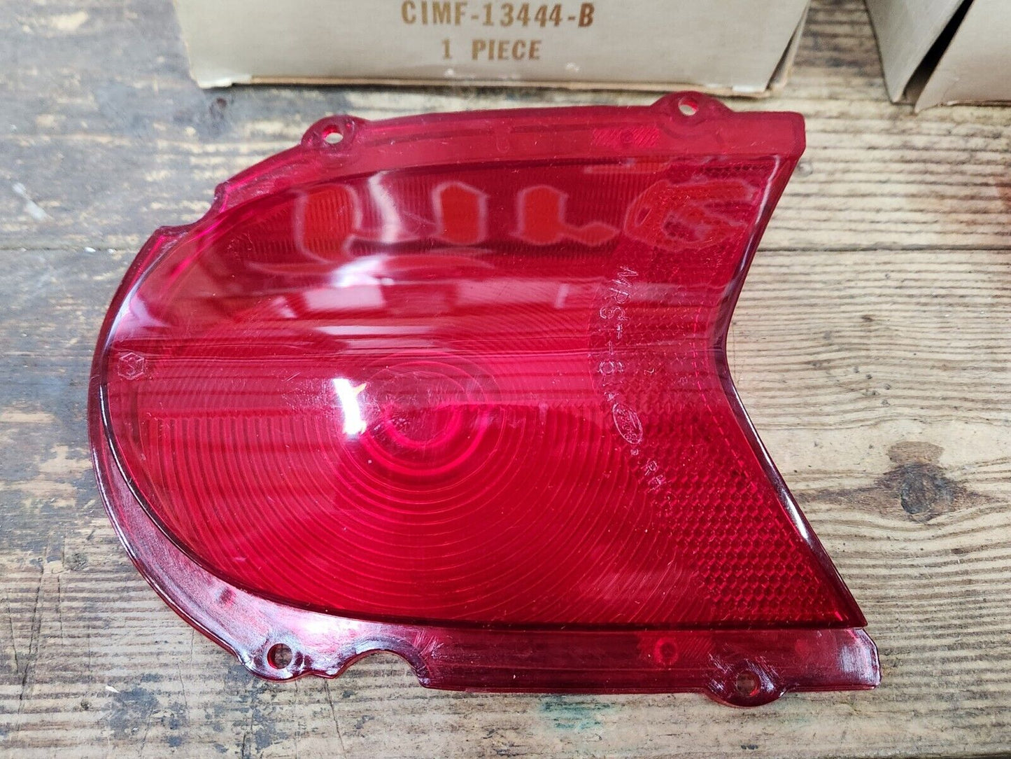 NOS 1961 Mercury Commuter Colony Park Wagon R&L PAIR REAR TAIL LIGHT LAMP LENSES