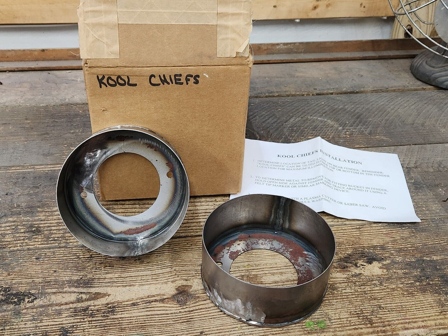 1950 Pontiac Tail Light French Frenching Buckets NEW Hot Rod Custom Kustom