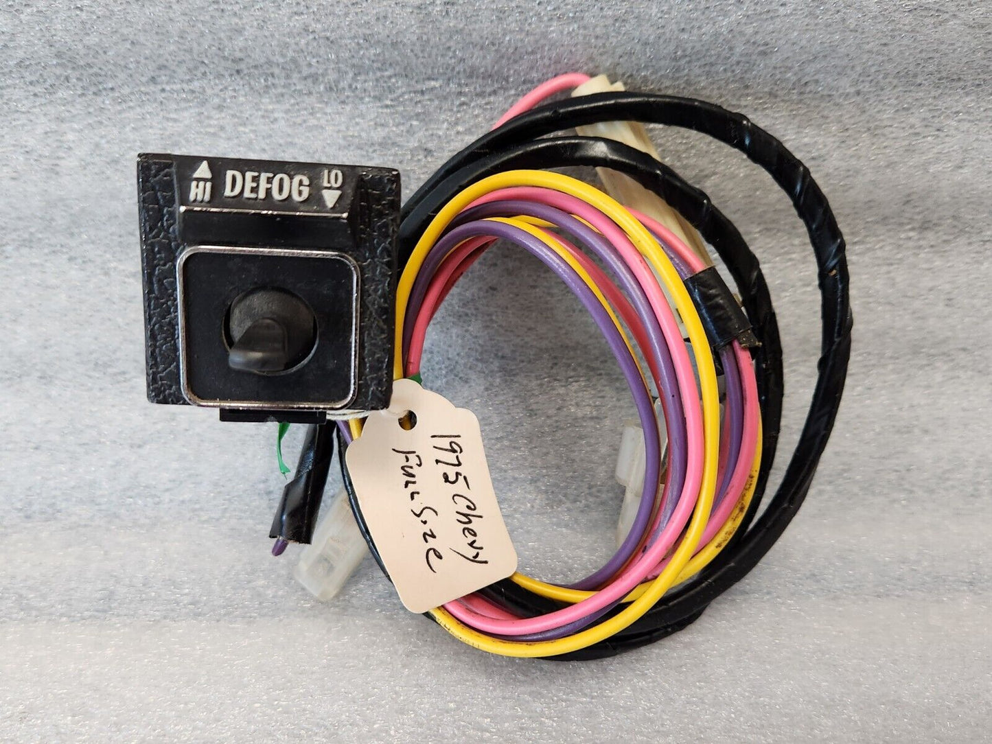 1971 1972 73 74 1975 CHEVELLE IMPALA CAPRICE REAR WINDOW DEFOGGER SWITCH GM OEM