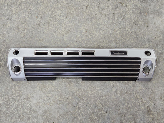 1967 Ford Galaxie Dash Bezel Radio Delete Surround Trim Molding Dealer Take Off