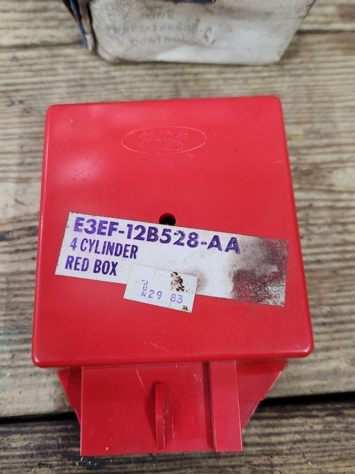 NEW NOS Ford  1983 1984 Escort Lynx 1.6L Fuel Shut Off Control OEM E3FZ-12B528-A