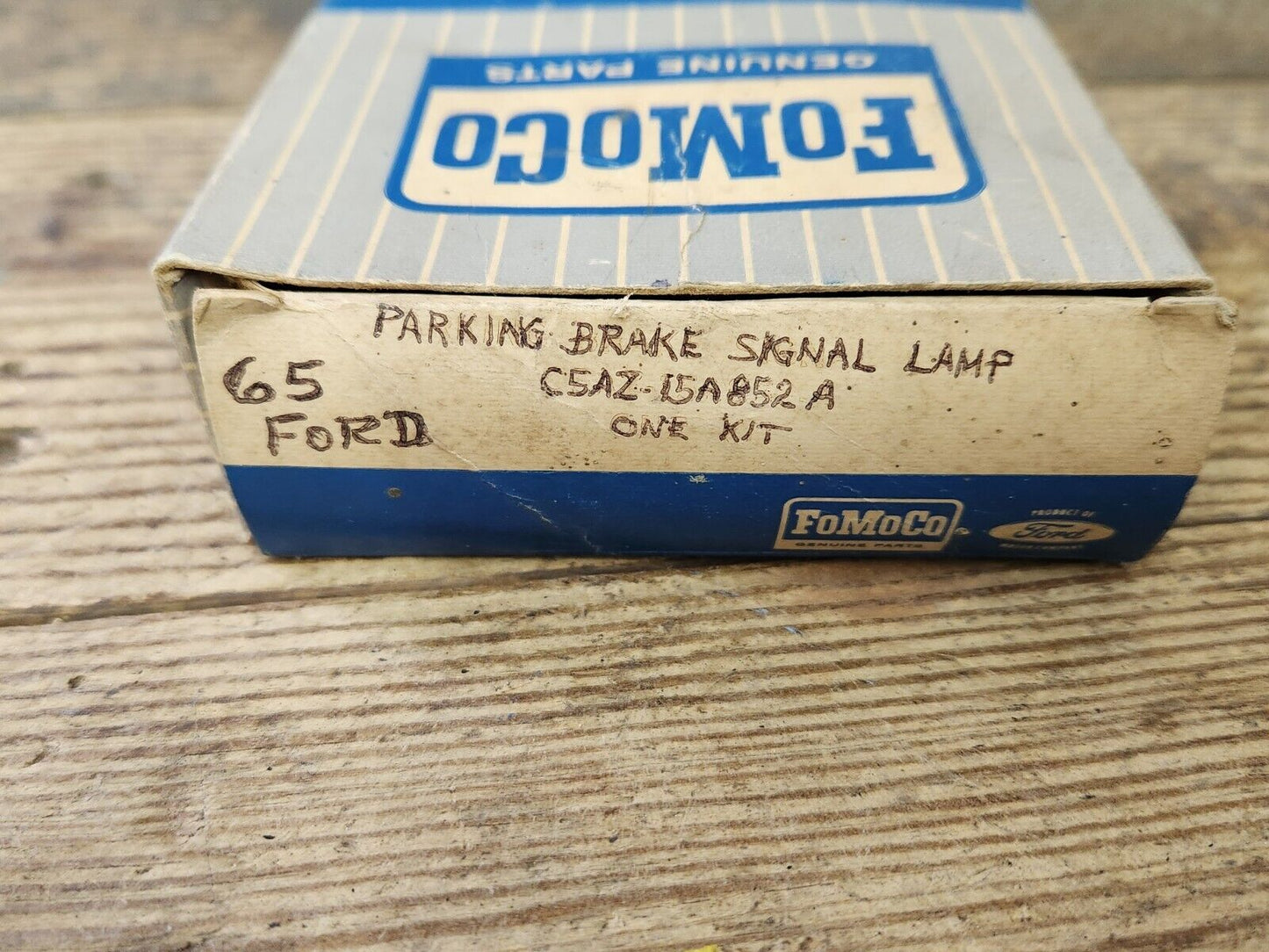 NOS 1965 Ford Galaxie Fairlane Parking Brake Signal Lamp Assembly C5AZ-15A852-A