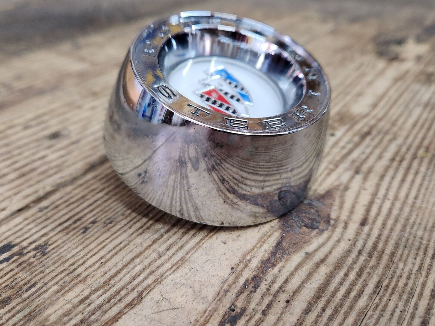 1961 Buick LeSabre Electra Power Steering Wheel Horn Button 1164729 OEM 1960