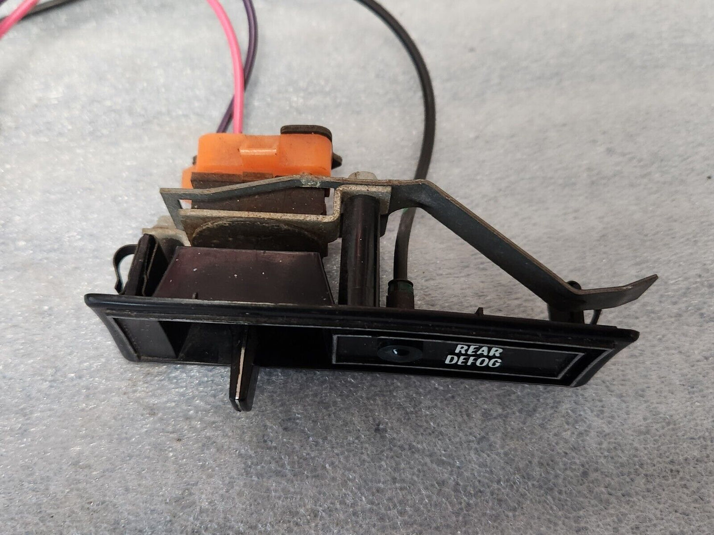 1973 1974 1975 1976 1977 Buick Regal Century Rear Defog Defrost Switch Assembly