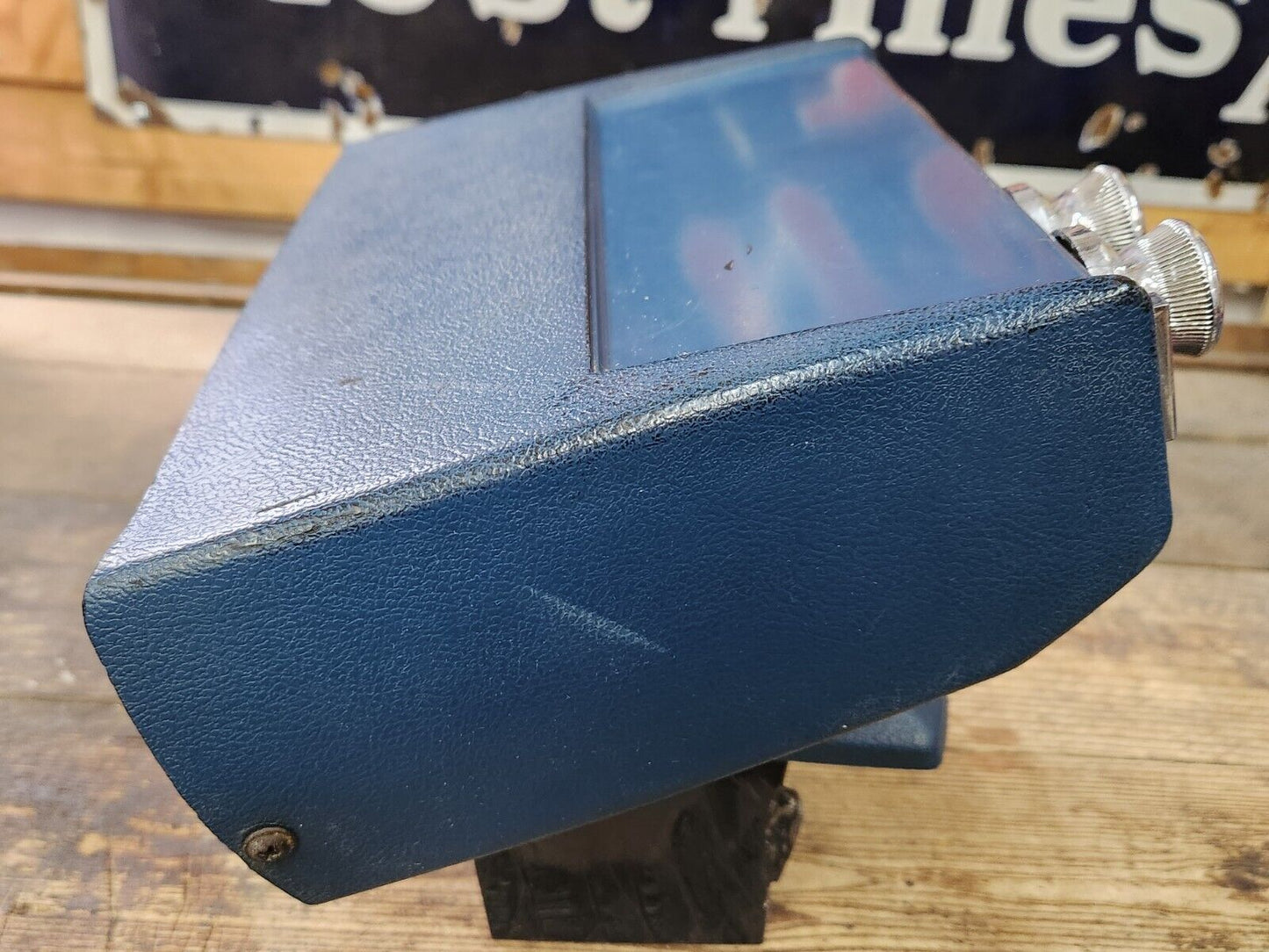 1969 1970 PONTIAC BONNEVILLE CATALINA GTO 8-TRACK UNDER DASH FLOOR MOUNT BLUE