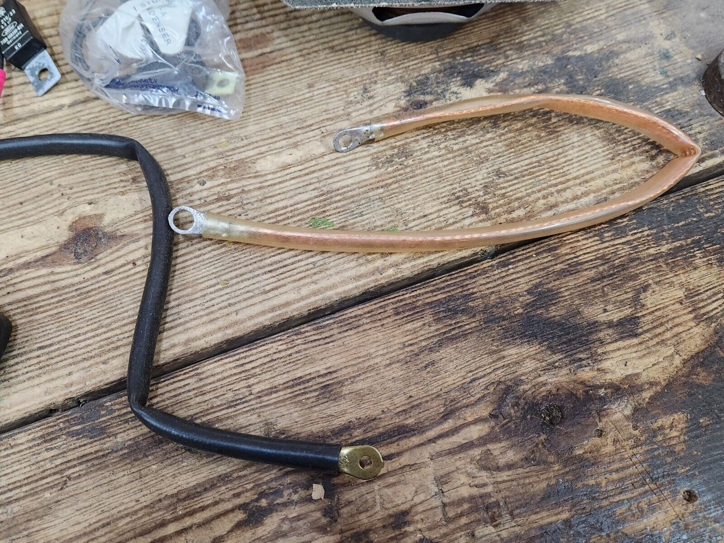 NOS 1973 1974 Mercury Capri AM AM/FM RADIO SPEAKER REAR ADAPTER KIT Integral A/C