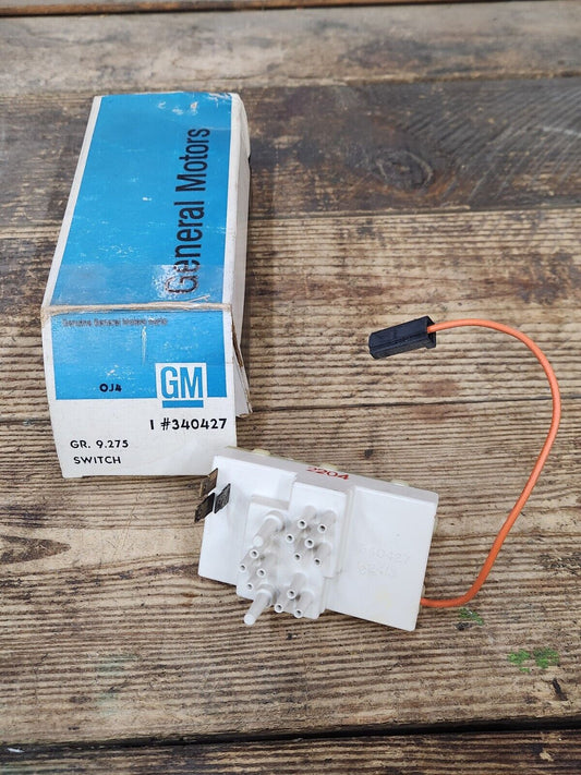 NOS GM 74-77 Chevy Pickup 74-75 Camaro Malibu Nova A/C heater control switch C10