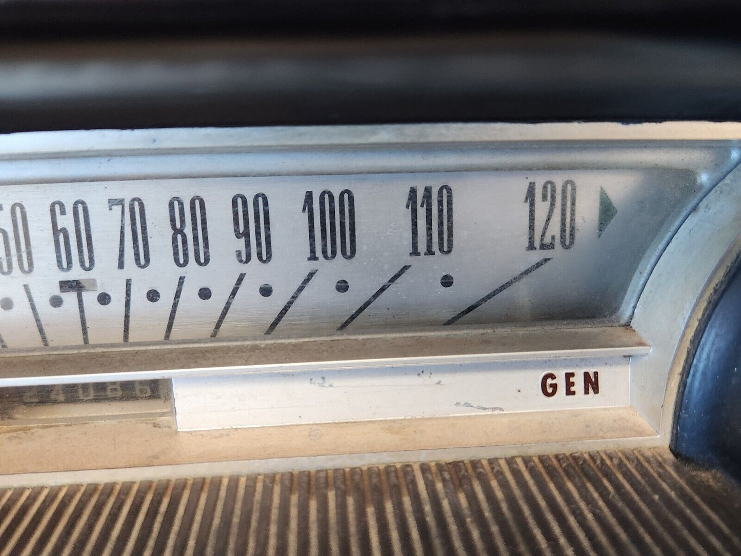 1963 1964 Ford Galaxie 500 speedometer and instrument cluster Dash Gauges Black