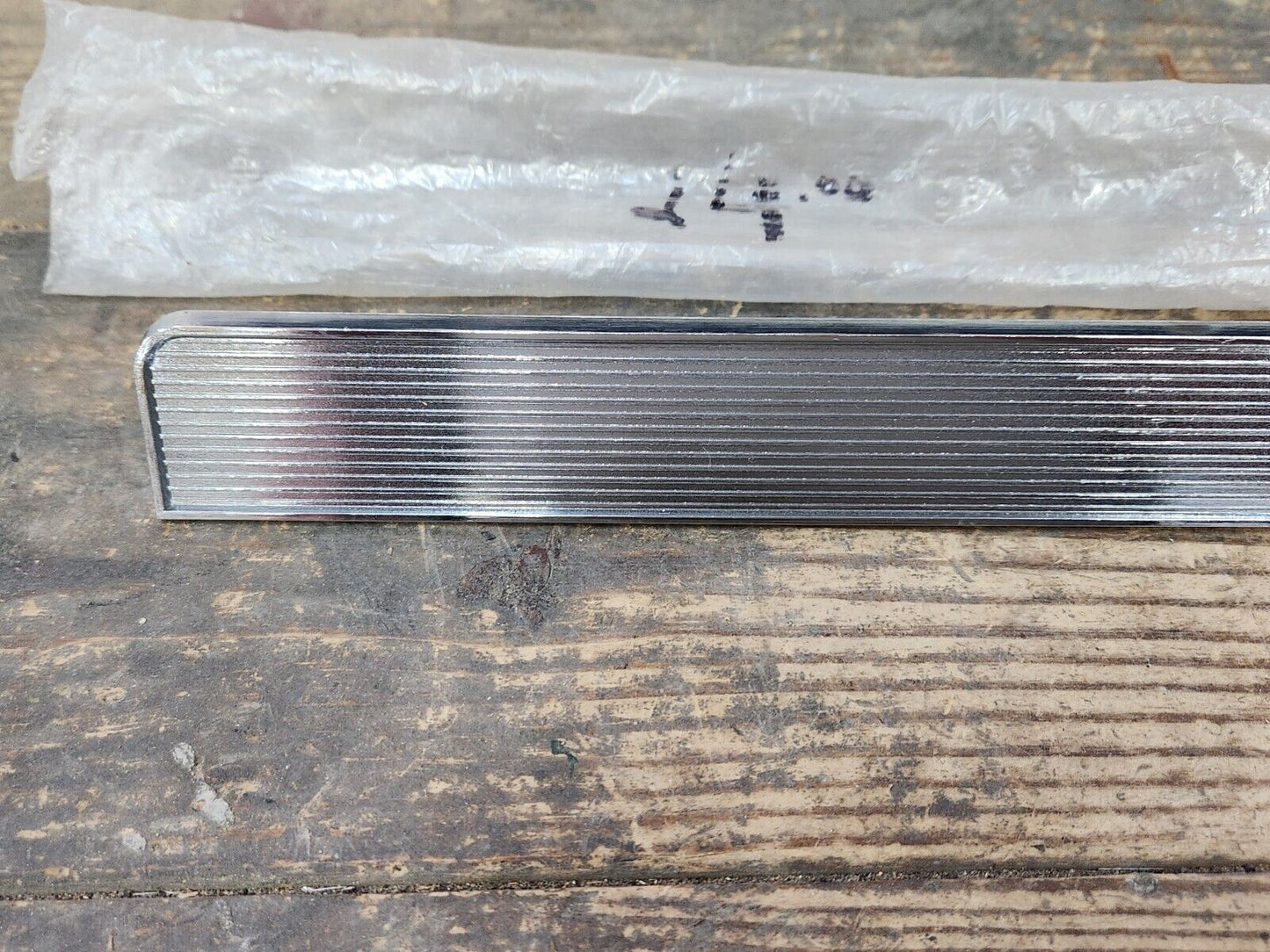 NEW 1964 Chevrolet Chevelle Malibu Dash Glove Box Nameplate Chrome Emblem 64
