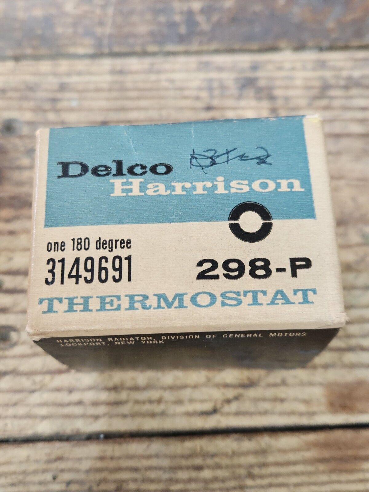 NOS Delco Harrison 180 Thermostat 1960-1968 Dodge Dart Lancer 6 Cyl 298P