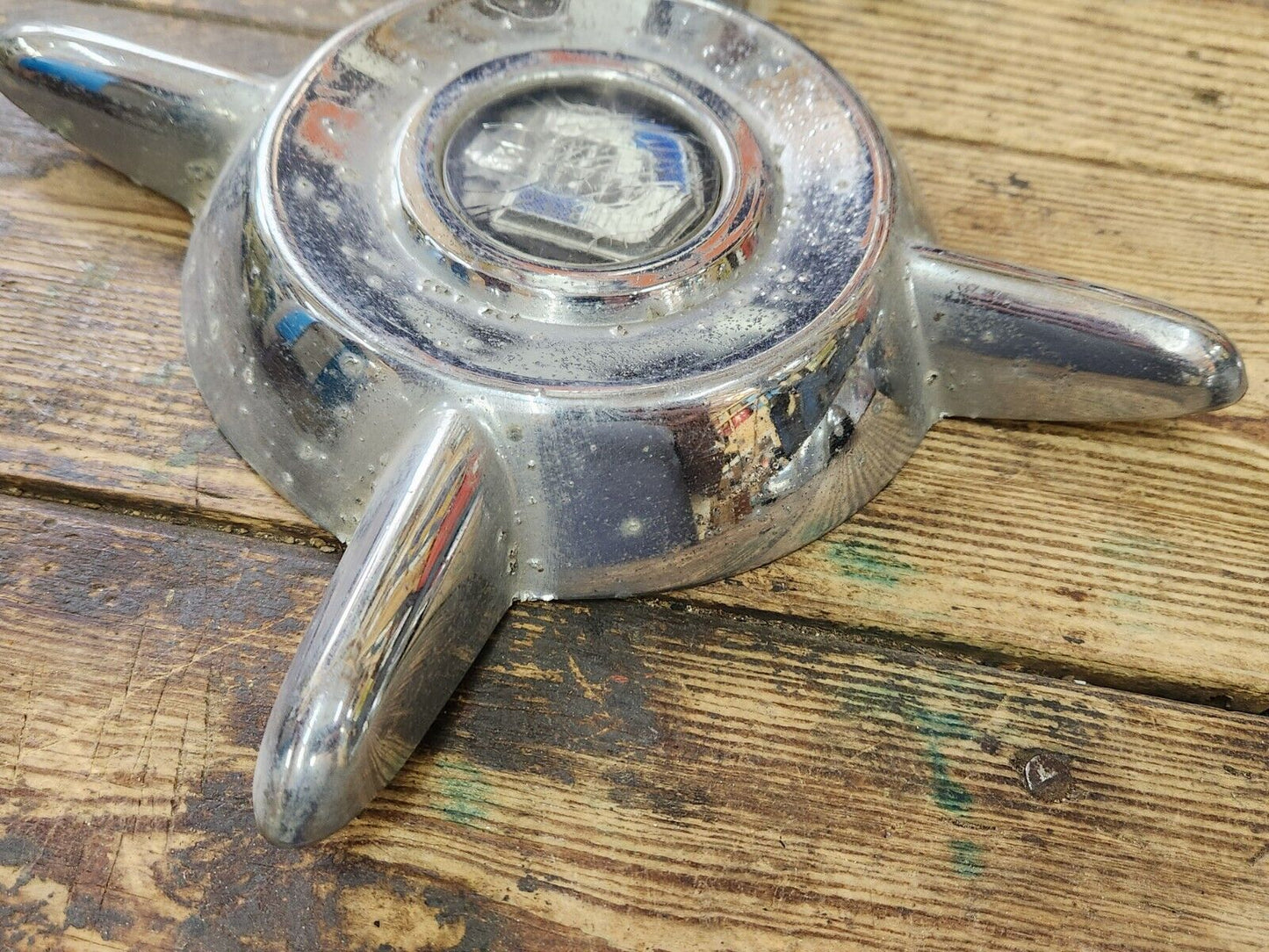 1955 1956  MERCURY MONTCLAIR MONTEREY WHEEL COVER  SPINNER CAPS SET OF 4 OEM