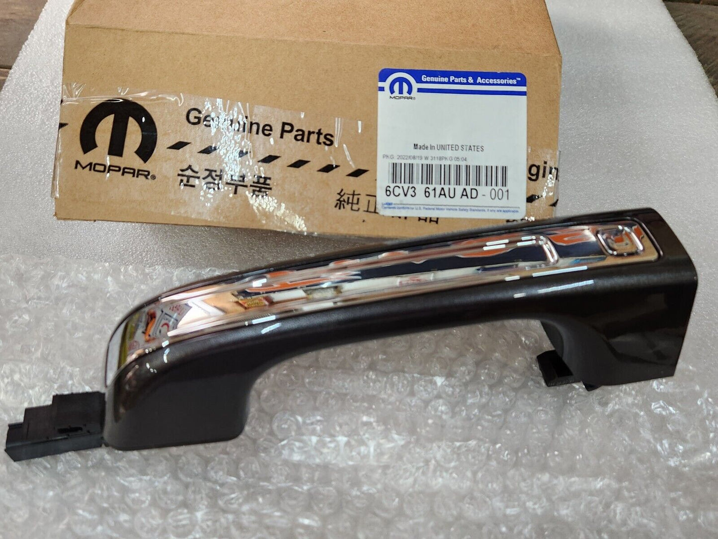 NEW Genuine Mopar 2019-2023 Dodge Ram LH Driver Exterior Door Handle 6CV361AUAD