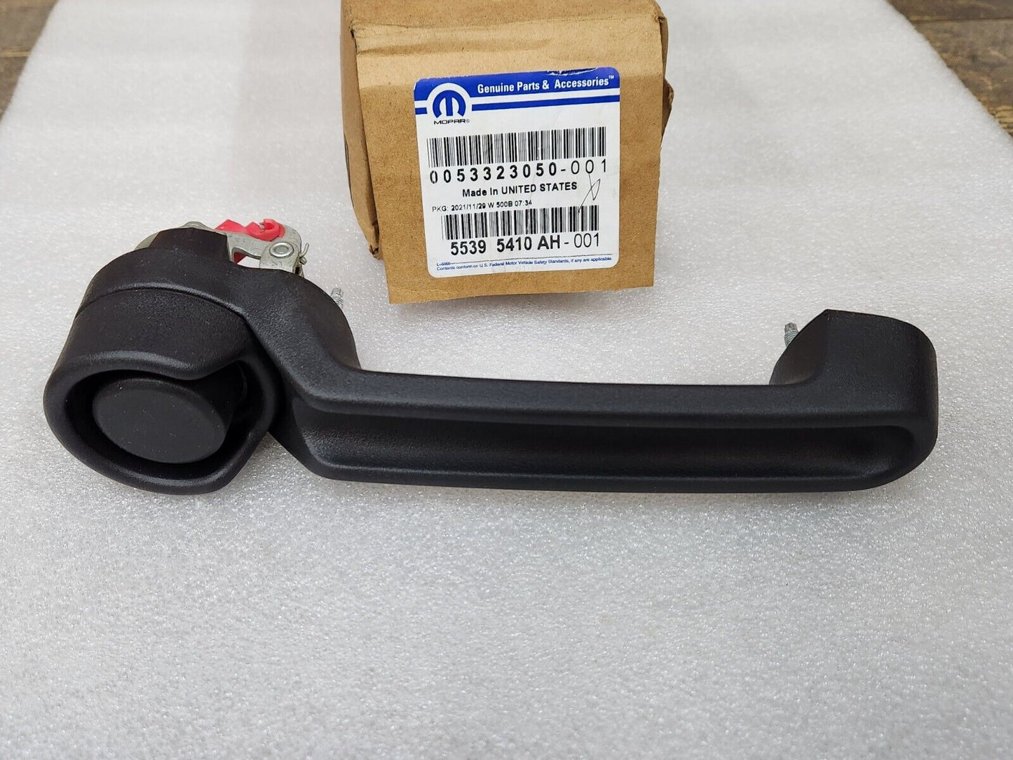 NEW OEM 2007-2018 Jeep Wrangler Rear Black Liftgate Hatch Door Handle 55395410AH