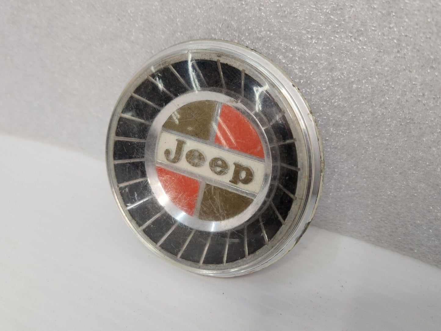 Vintage OEM Center Horn Button Cap 1963-1969 Kaiser Jeep Wagoneer Gladiator