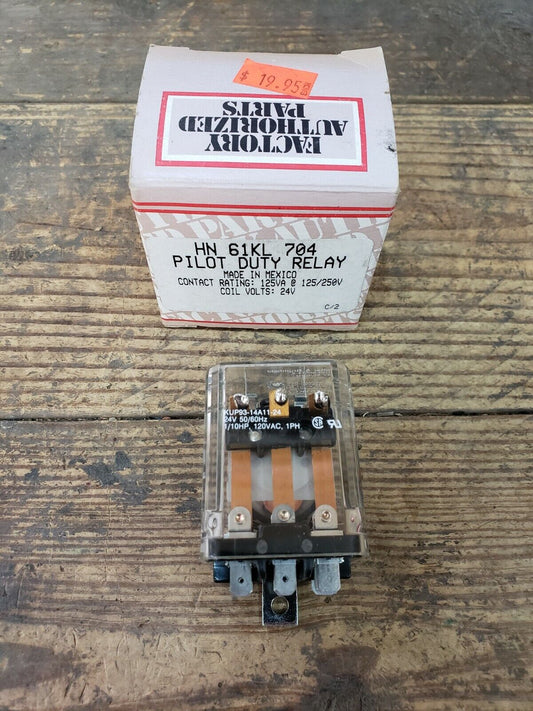 NEW OEM Carrier Factory Authorized Parts HN 61KL 704 Pilot Duty Relay FREE SHIP