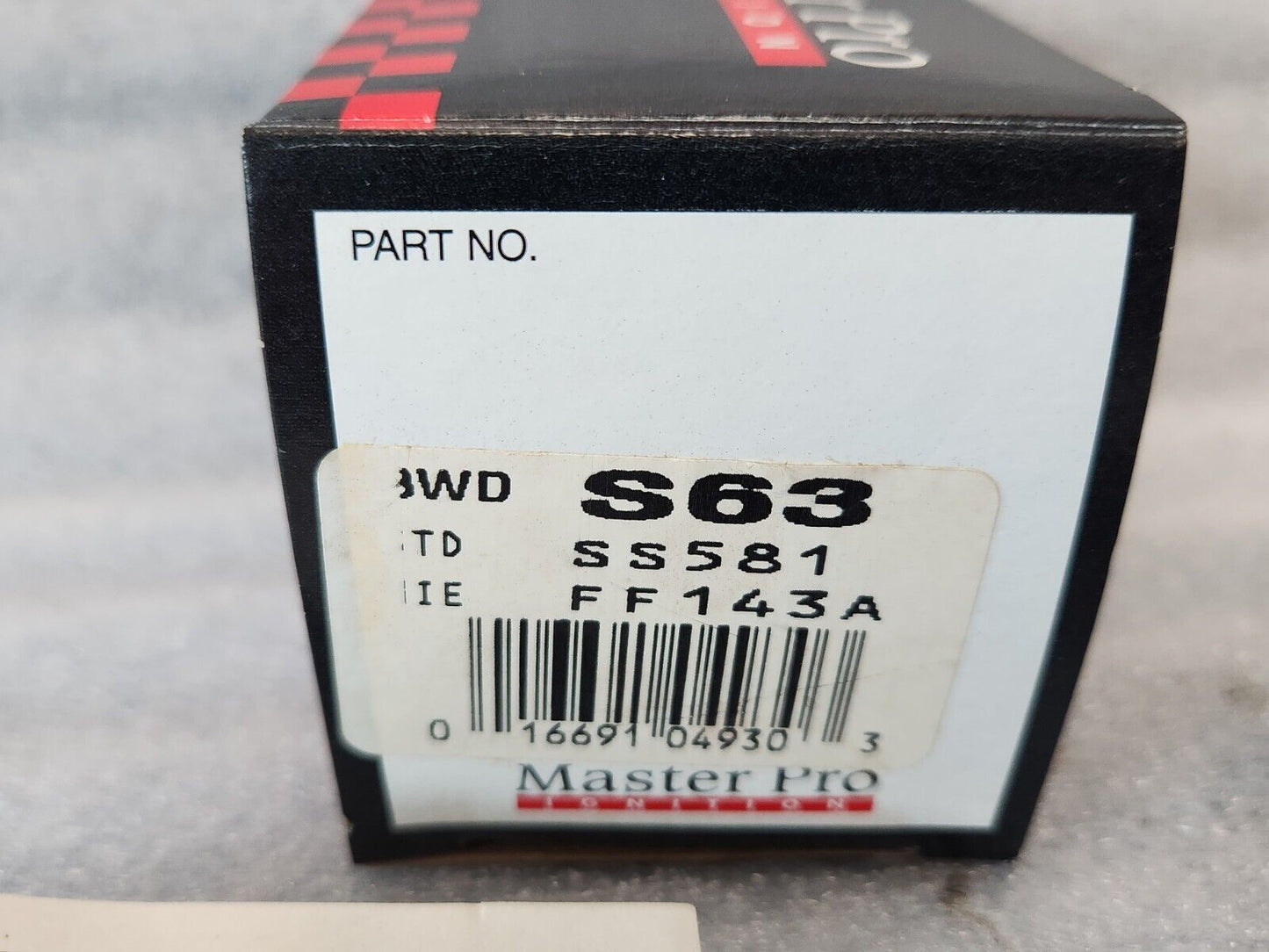 NEW Borg Warner Starter Solenoid S-63 12 Volt New Old Stock Hot Rod Rat Rod