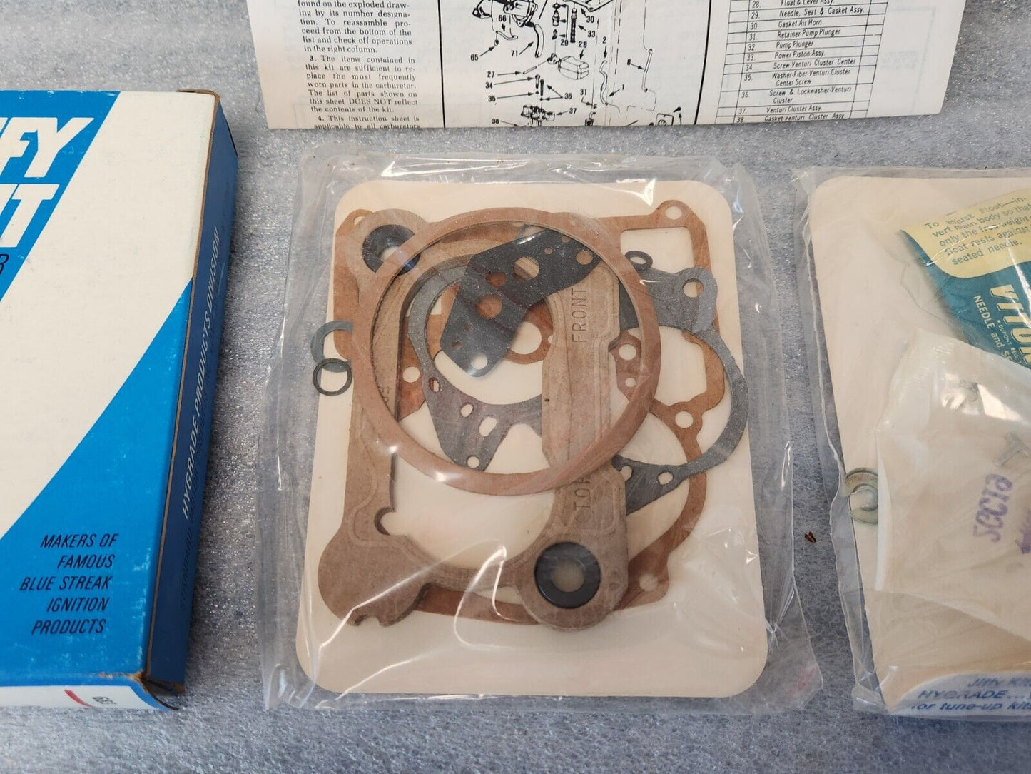 NEW 1974-1975 Chevy GMC Truck 350 Carburetor Rebuild Kit Rochester 2GV 2 Barrel