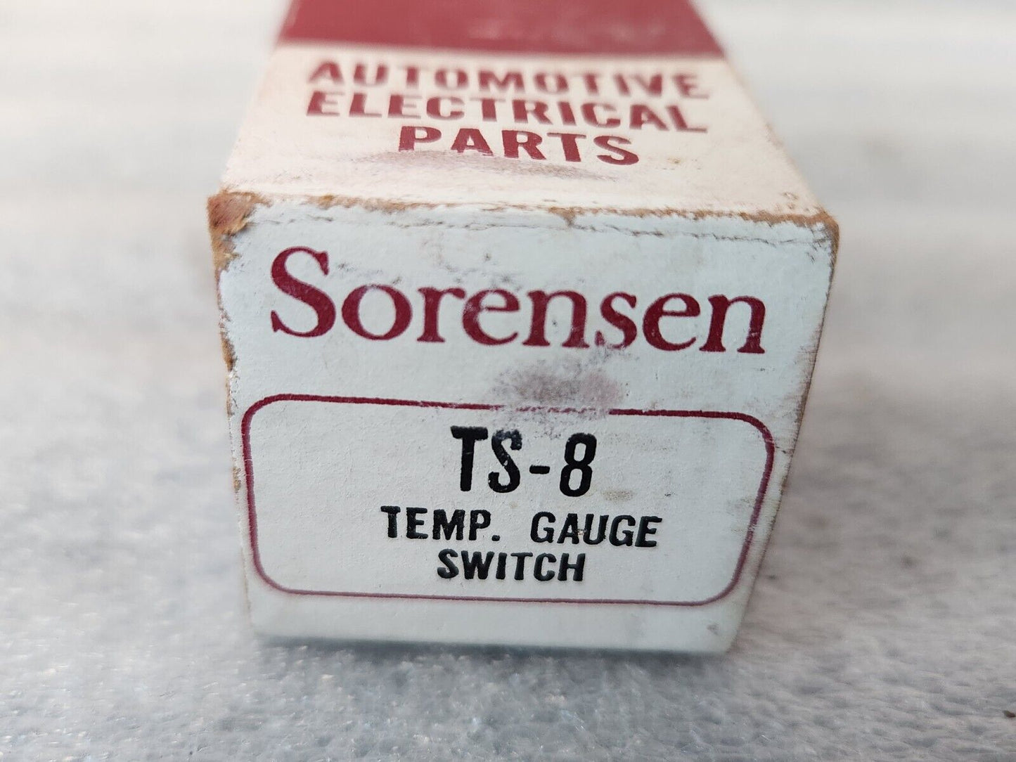 NOS Sorensen TS8 Coolant Temperature Switch Sender 1961-68 Pontiac 1966-67 Buick