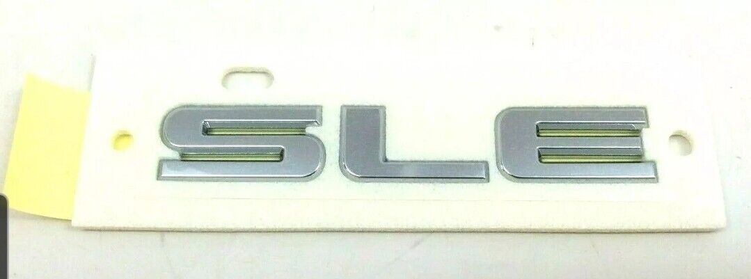 NEW OEM 2018-20 GMC Terrain SLE liftgate Hatch Chrome Nameplate Emblem 23463257