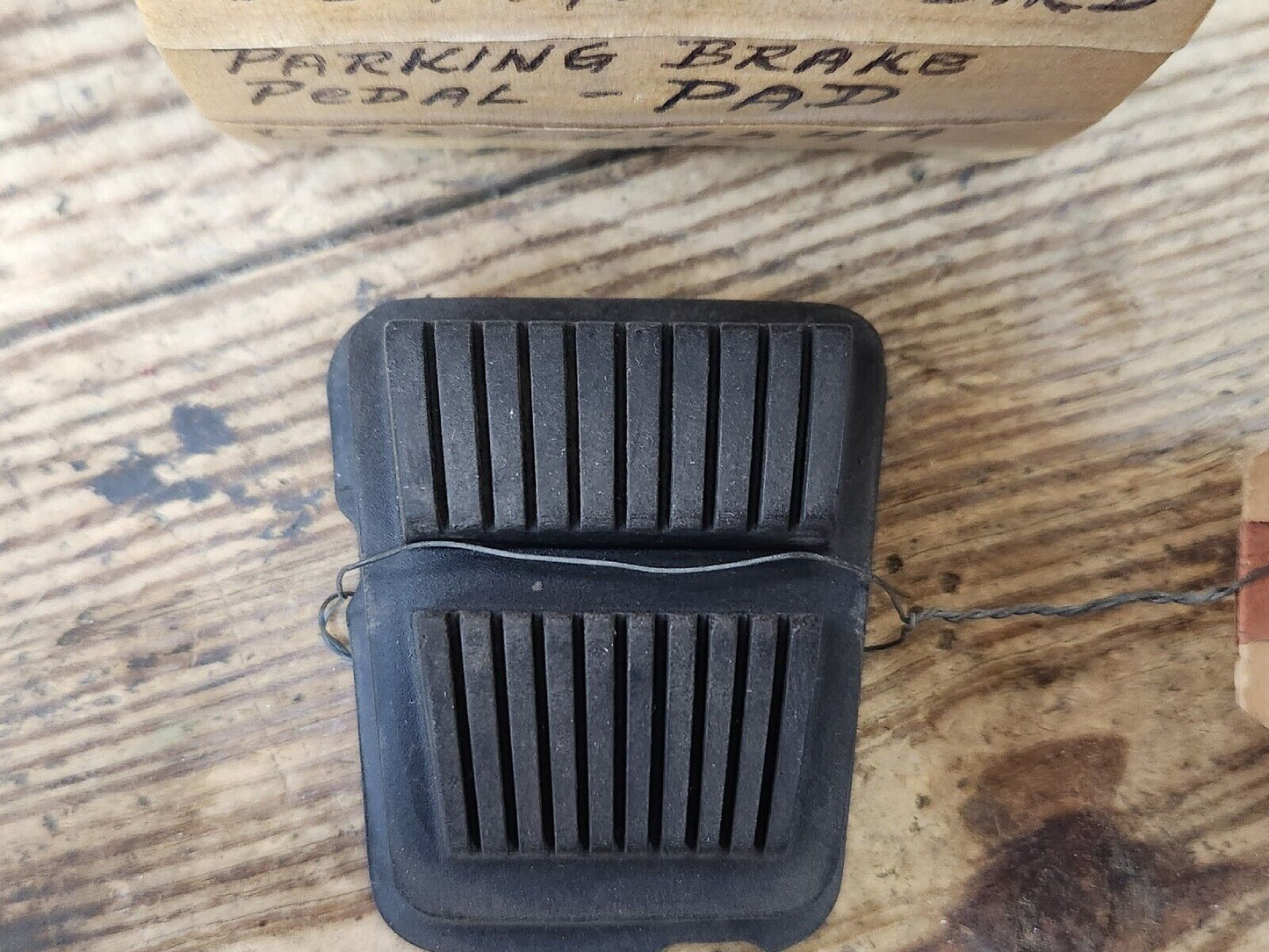 NOS OEM 1968-1972 Thunderbird Galaxie LTD Marquis MkIII PARKING BRAKE PEDAL PAD