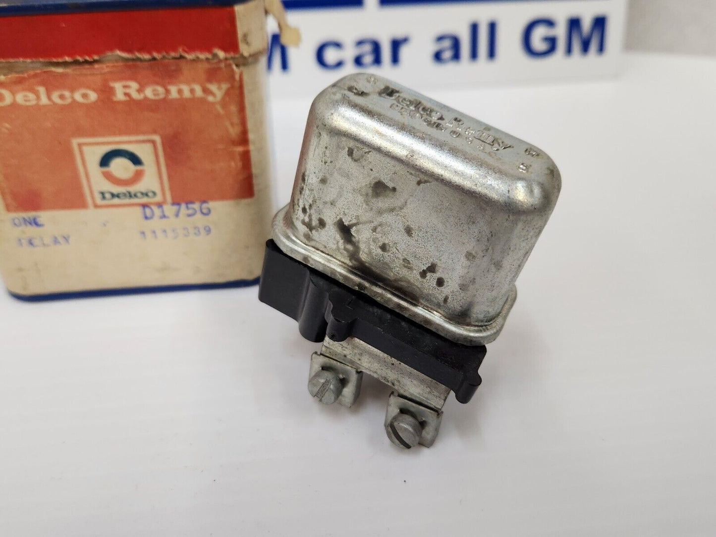 NOS Delco Remy 1966-72 CORVETTE 12V Horn Relay Chevy II Chevelle Camaro 1115889