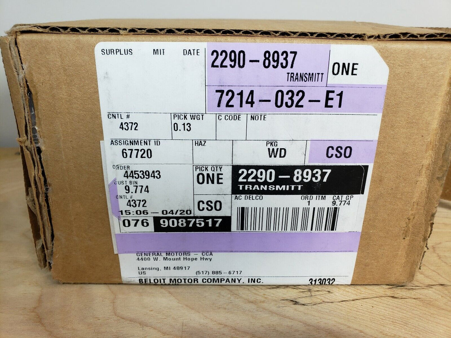 New 2014 15 16 Chevy Impala Limited Garage Door Opener Transmitter OEM 22908937