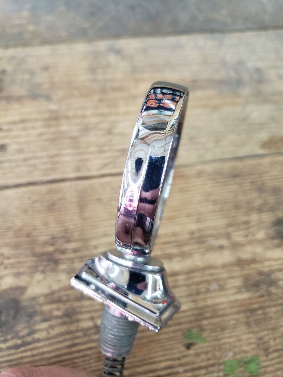 1975 1976 Plymouth Fury Hood Ornament Mopar Fury OEM Header Panel Ornament NICE!