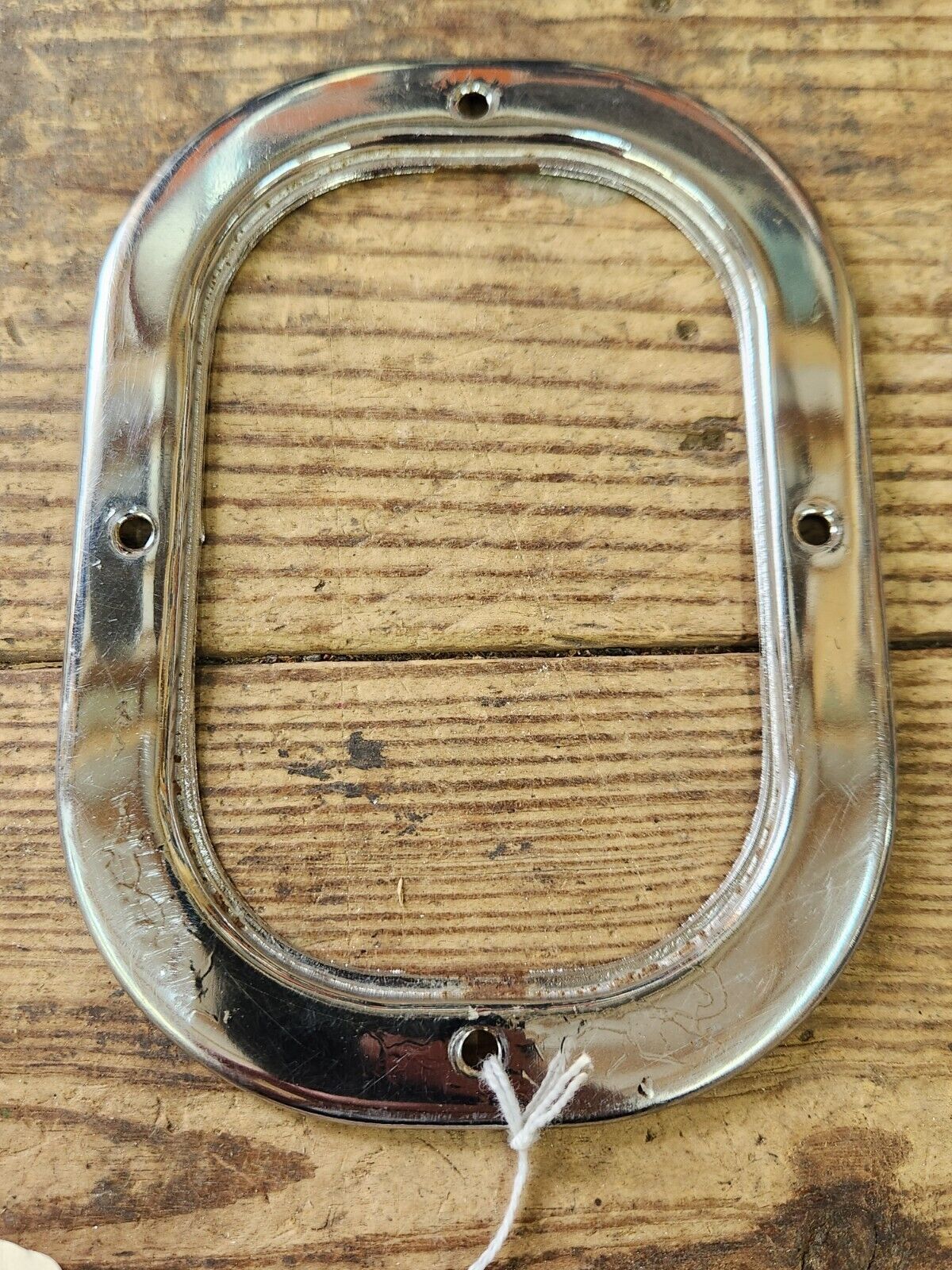 OEM 1966-1972 GTO LeMans Shift Boot Floor Chrome Bezel Retainer Without Console