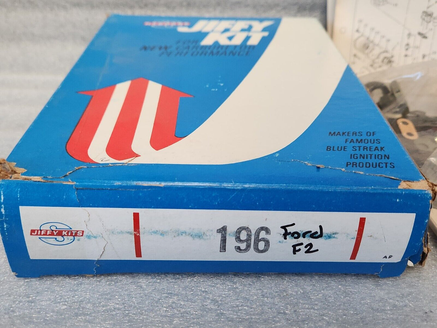 1957 FORD MOTORCRAFT F2 4 BARREL CARBURETOR REBUILD REPAIR KIT MADE IN USA ALL