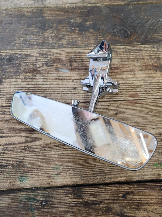 1965 1966 OEM GM Olds 88 98 Starfire Rear View Guide Mirror Full Size 4482131