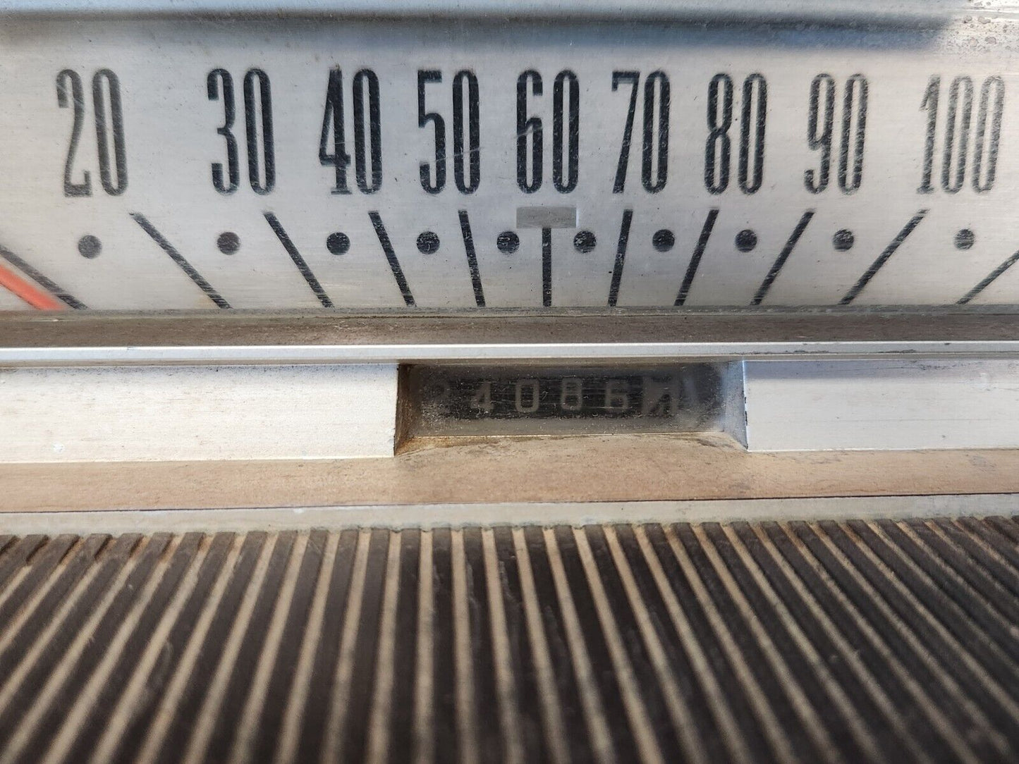 1963 1964 Ford Galaxie 500 speedometer and instrument cluster Dash Gauges Black