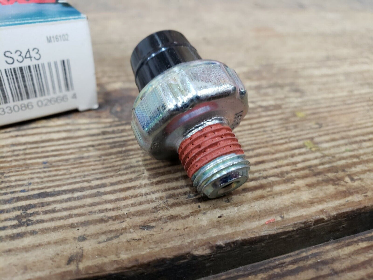 NEW Engine Oil Pressure Light Switch BORG S354 Fits Various Vehicles 1954-86