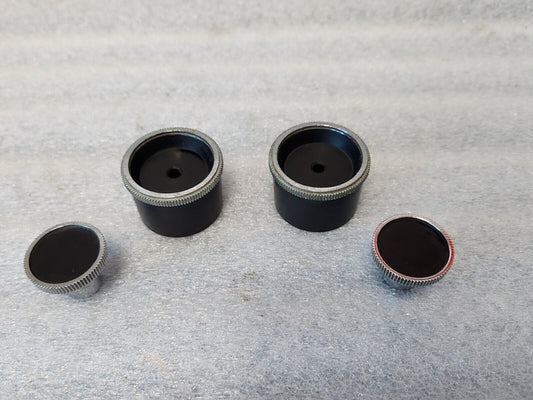 1966 Buick Radio Bezels & Knobs Set Of (4) GM OEM