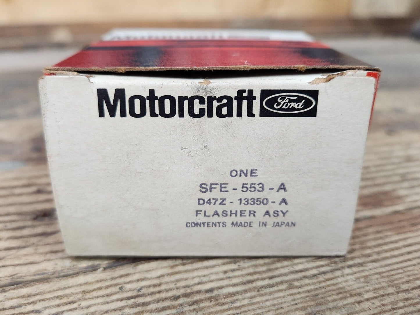 NOS NEW Motorcraft SFE-553A Flasher Assembly OEM Ford D47Z-13350-A