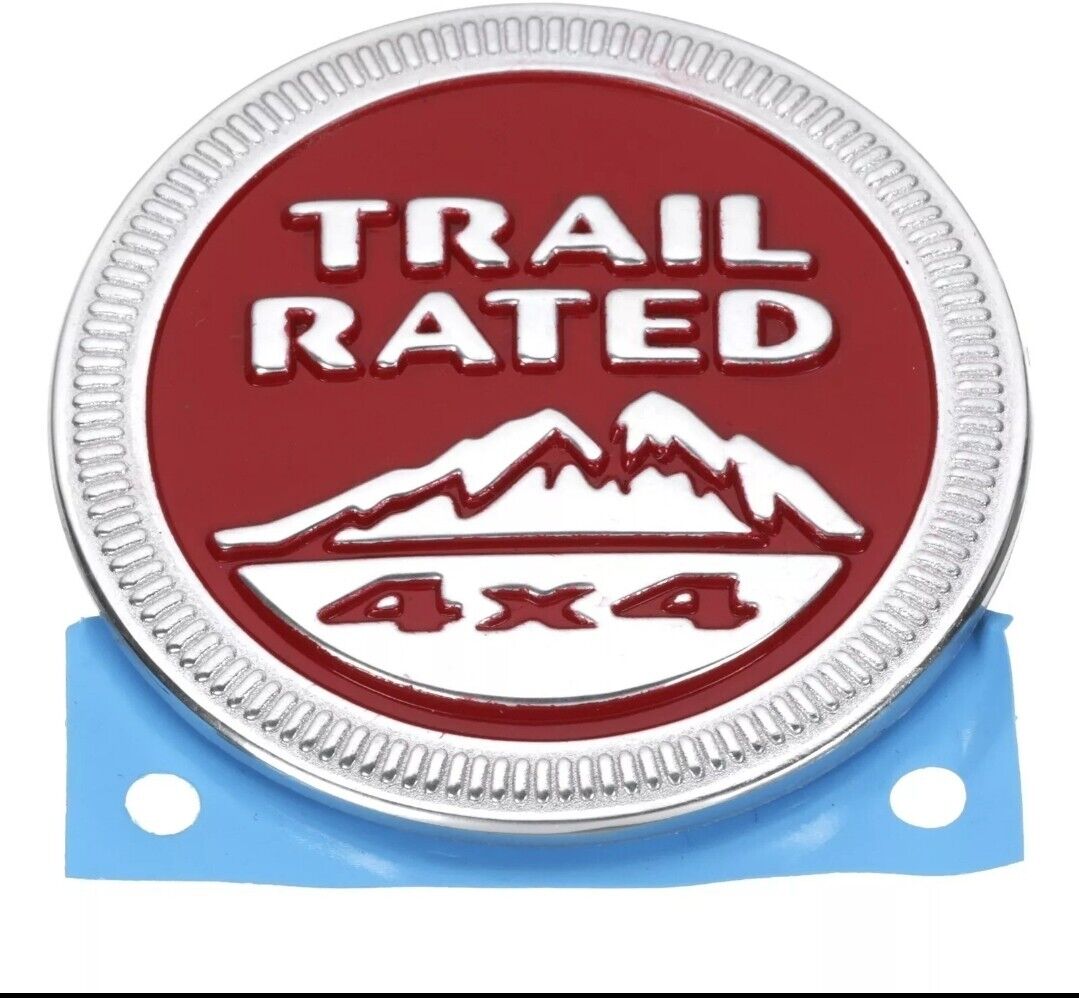 19-20 CHEROKEE TRAIL RATED FRONT FENDER EMBLEM BADGE MEDALLION MOPAR 68305571AA