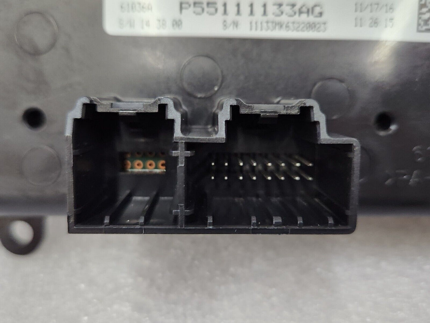 NEW OEM 10-17 JEEP COMPASS PATRIOT A/C HEATER CLIMATE TEMP CONTROL 55111133AG