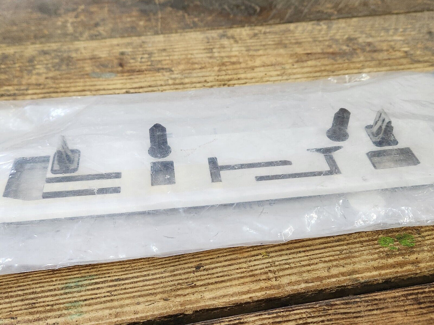 NEW OEM 2018 - 2020 Ford F150 STX Nameplate Emblem LH Driver Side chrome & black