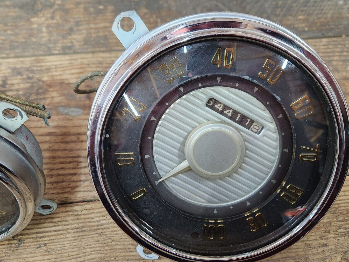 1951 1952 Desoto Speedometer & Fuel / Oil Gauge Gauges Combo OEM