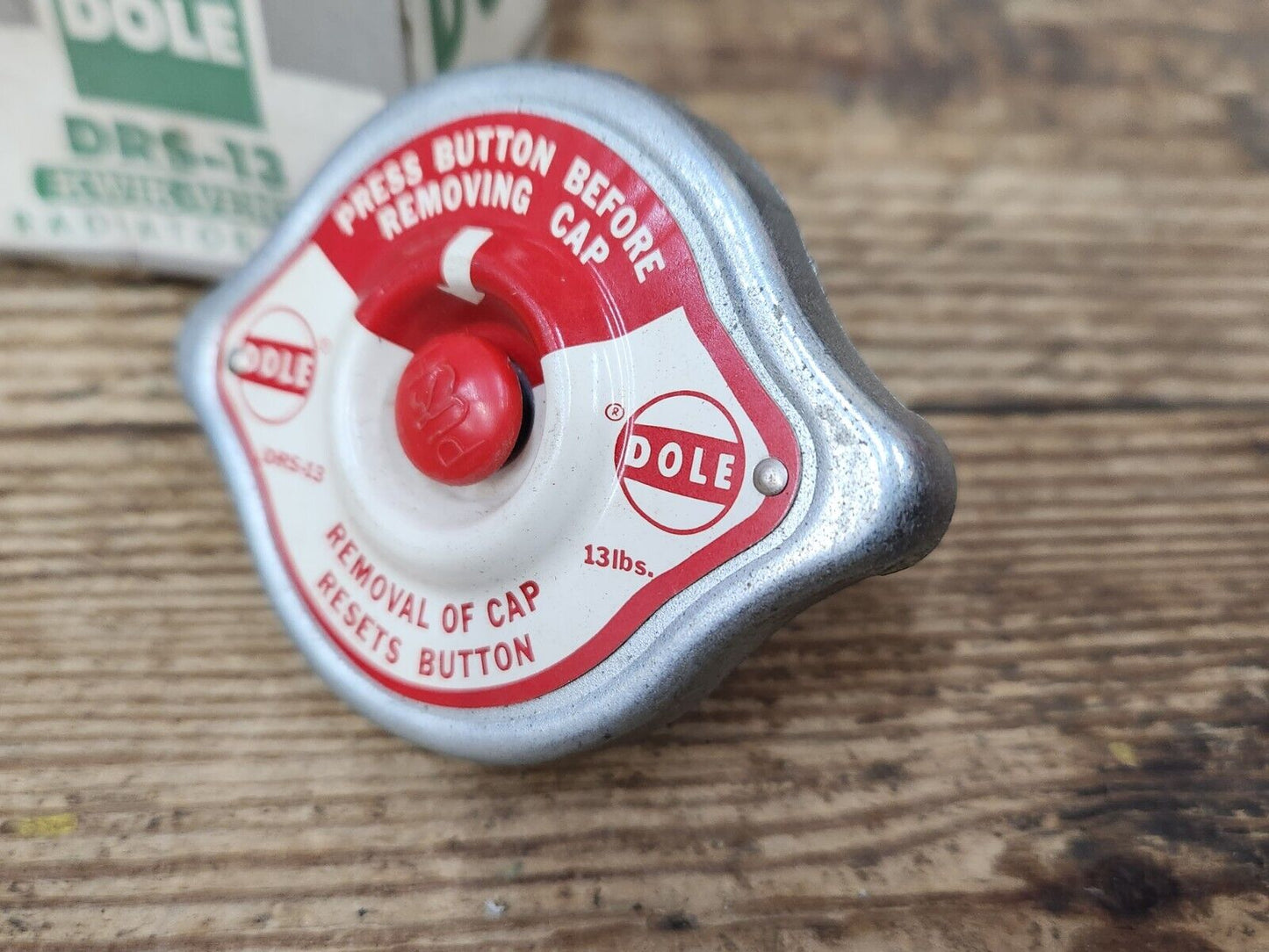 1955-1966 Chrysler Desoto Dodge Plymouth Packard Studebaker DRS-13 Radiator Cap