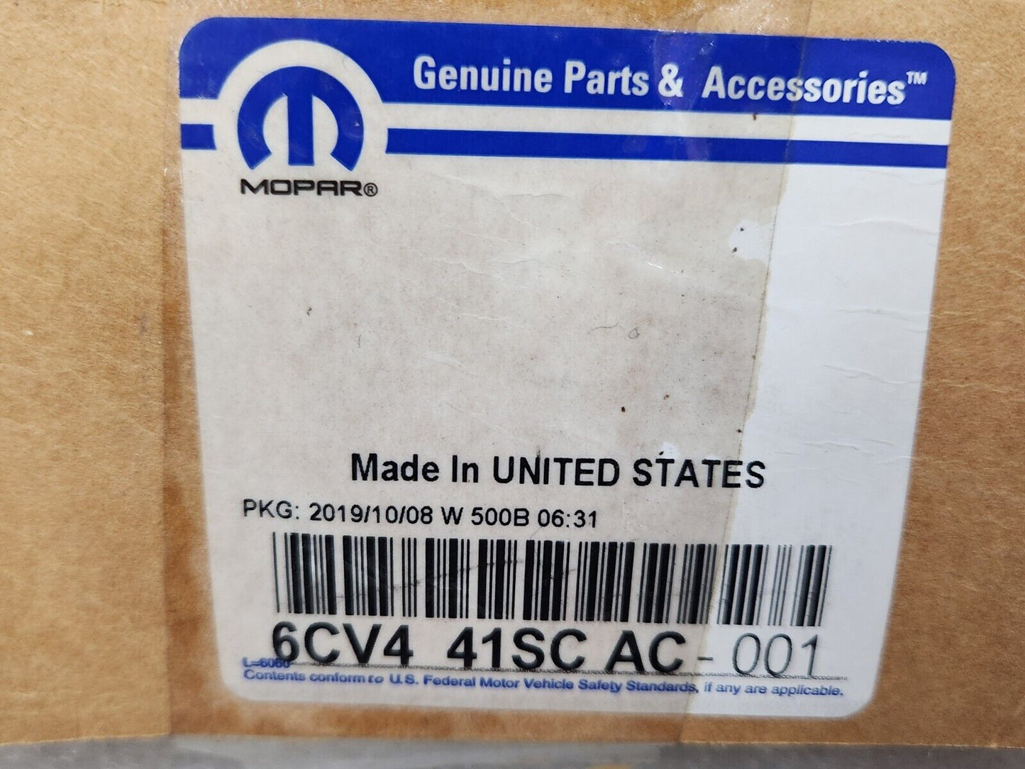 NEW MOPAR 19-23 RAM 1500 SILVER EXTERIOR DOOR HANDLE RIGHT OR LEFT 6CV441SCAC