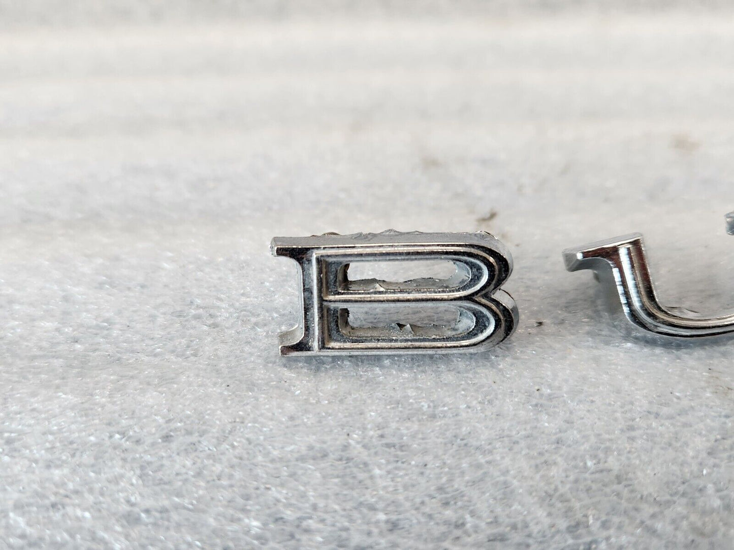 1971 Buick LeSabre Custom Special Hardtop OEM Trunk Deck Lid Letter Emblems