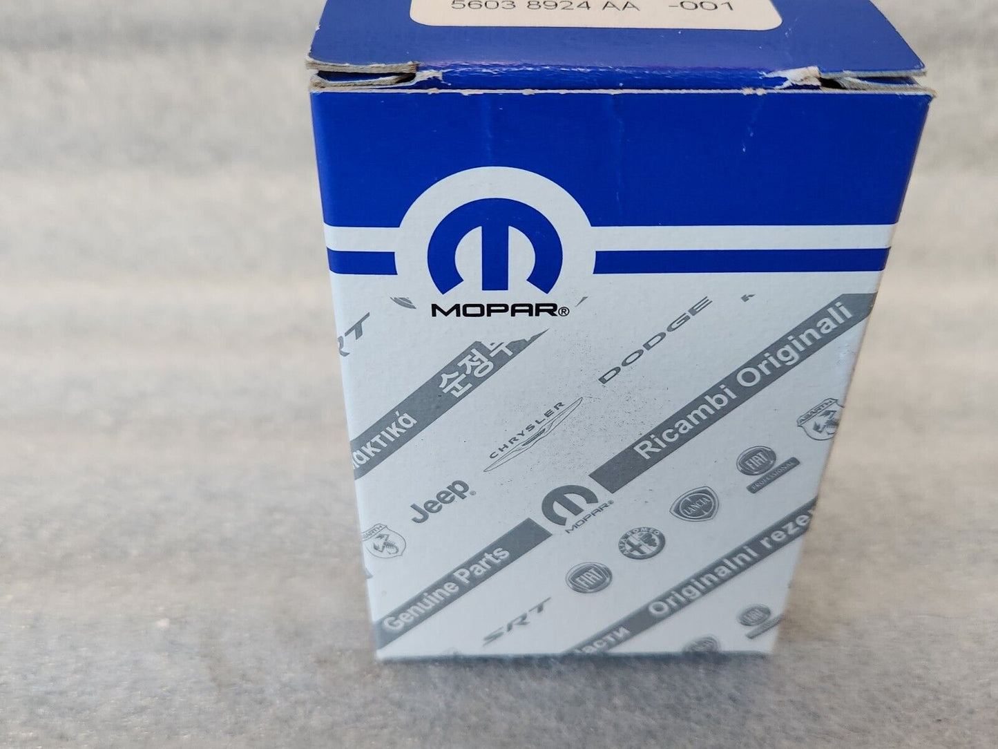 NEW Genuine Mopar Electric Fuel Pump Inertia Impact Switch Dart 56038975AA