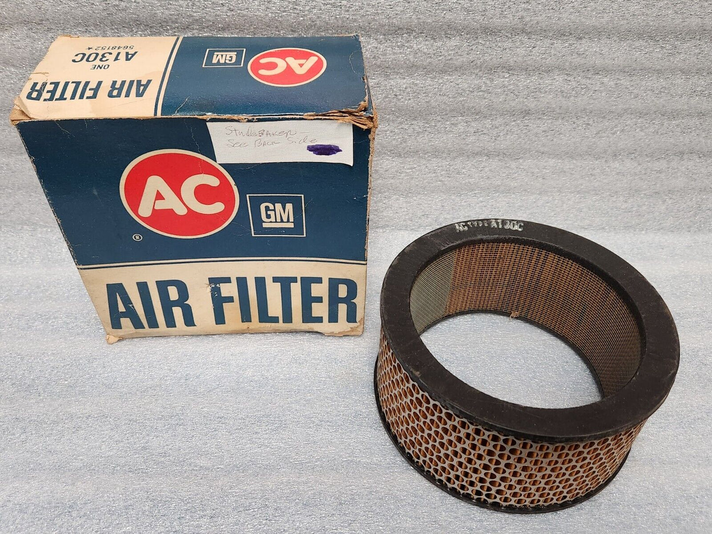 NOS 1958-1961 STUDEBAKER V8 6 CYL 1955-1964 TRUCK AIR FILTER AC A130C 5648152