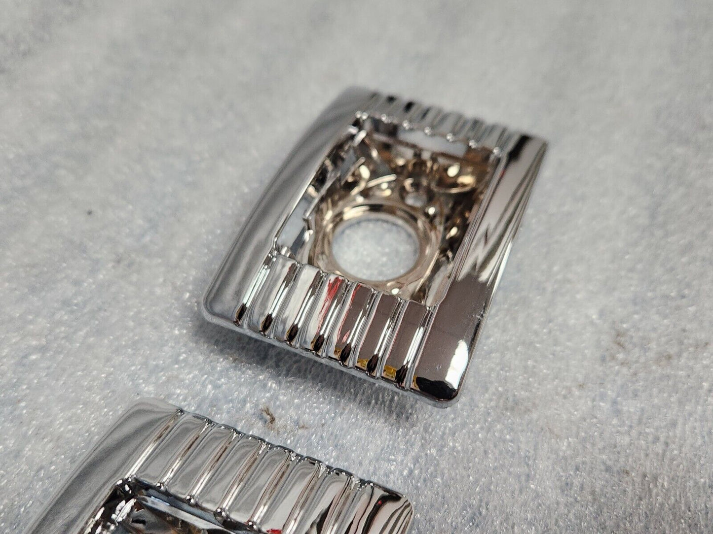 NEW Convertible Quarter Armrest Light Bezel Set Pair 1961-72 GTO 442 Chevelle